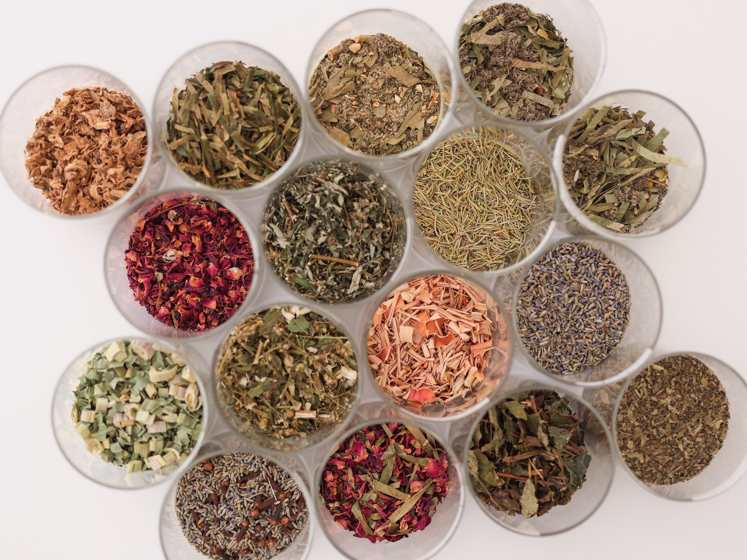 自然のハーブ素材